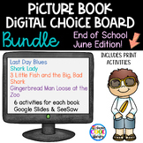 June Picture Book Digital Choice Boards - BUNDLE | Google 