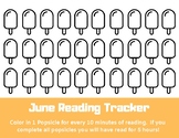 June Popsicle Reading Tracker