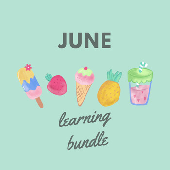 Preview of June Preschool/Pre-K Learning Bundle