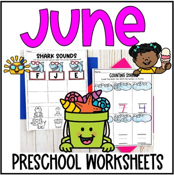 preschool worksheets june teaching resources teachers pay teachers