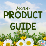 June Product Guide for First Grade, Kindergarten & Pre-K