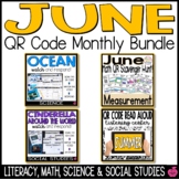 June QR Codes | Language Arts, Math, Science, and Social Studies