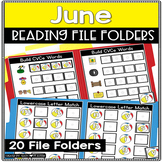 June Reading |  Literacy Summer File Folders ESY