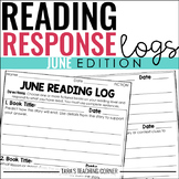 June Reading Response Log (Fiction and Nonfiction)