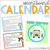 June SMARTBoard Calendar Morning Meeting