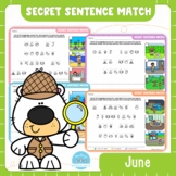 June Secret Sentence Match