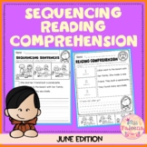 June Sequencing Reading Comprehension