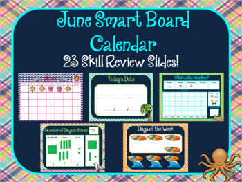 Preview of June Smart Board Calendar