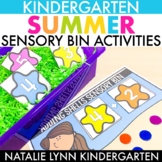 June Summer Sensory Bins Math and Literacy Centers for Kin