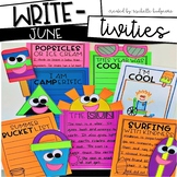 June Summer Writing Prompts End of the Year Activities