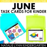 June Task Cards for Kindergarten EARLY FINISHER ACTIVITIES