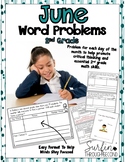 June Word Problems Second Grade Common Core Math Aligned