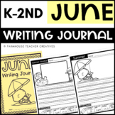 June Writing Journal | Kinder - 2nd grade | Worksheets