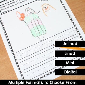 Draw and Write Journal: Preschool, Kindergarten, Writing Paper for