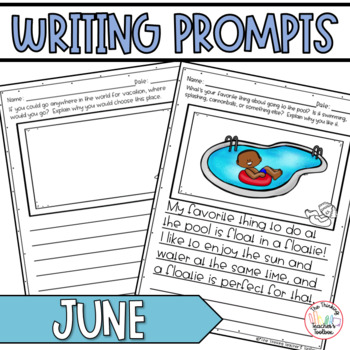 Preview of June Writing Prompts