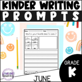 June Writing Prompts for Kindergarten and 1st Grade - Summ
