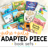 June and July Adapted Piece Book Set [12 books included!]