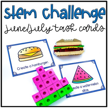Preview of June and July Stem Challenge