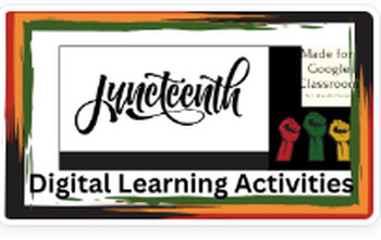 Preview of Juneteenth- A Interactive Google Slide