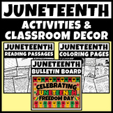 Juneteenth Activities & Classroom Decor | Coloring, Readin