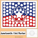 Juneteenth Activities Dot Marker Printable Painting Africa