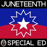 Juneteenth Activities for Special Education History, Celeb