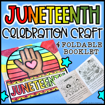 Preview of Juneteenth Activity Bundle | Juneteenth Crafts for Meaningful Learning