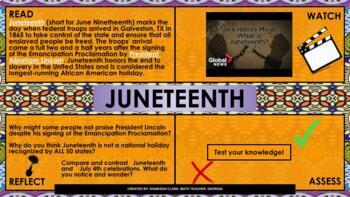 Preview of Juneteenth - Black History