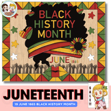 Juneteenth Bulletin Board, Freedom day, June1865 Bulletin 