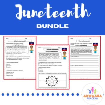 Preview of Juneteenth Bundle