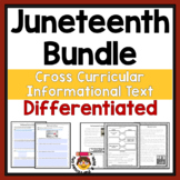 Juneteenth Bundle - Grades 6-12 - Cross-Curricular and Dif