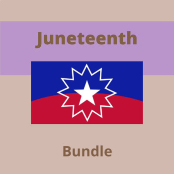 Preview of Juneteenth Bundle PowerPoint Activities Worksheets 1st 2nd 3rd 4th 5th 6th