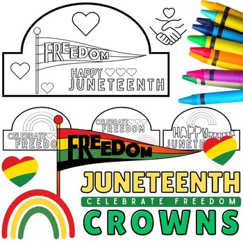 Preview of Juneteenth | Celebrate Freedom Crowns
