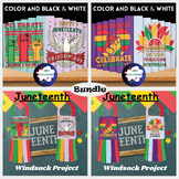 Juneteenth Coloring Pages Agamographs /Juneteenth Windsock