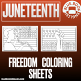 Juneteenth Coloring Sheets / Poster/ Bulletin Display