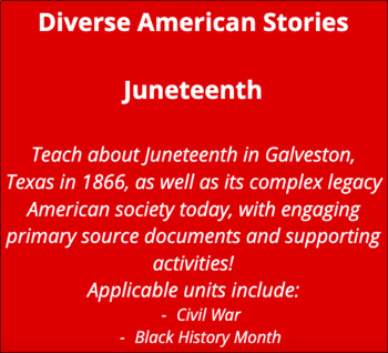 Preview of Juneteenth - Complete Lesson Set