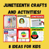 Juneteenth Crafts and Activities Bundle Celebration Idea f