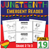 Juneteenth Emergent Reader Activity