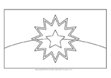 Juneteenth Flag Coloring Page (Free Resource)