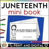Juneteenth Activities Reading and Writing Mini Book