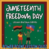 Juneteenth National Freedom Day Texas PowerPoint slides Le