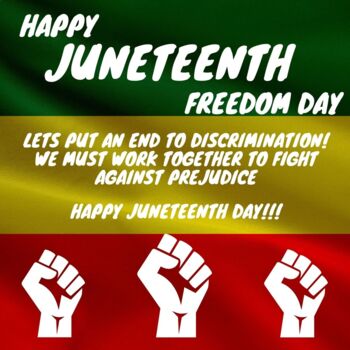 Juneteenth Poster by The Fantasy Teacher | TPT