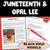 Juneteenth Reading Passage & Comprehension Activities w/ O