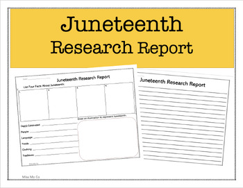 Preview of Juneteenth Research Report