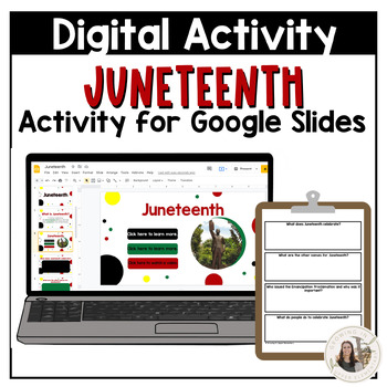 Preview of Juneteenth Resource for Google Slides™