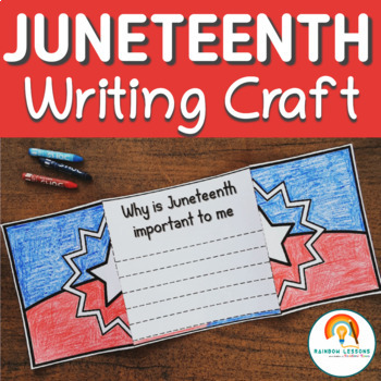 Preview of Juneteenth Writing Prompts | Juneteenth Writing Crafts | Juneteenth Activities