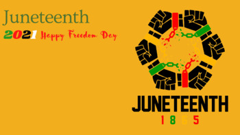 Preview of Juneteenth Zoom Virtual Background