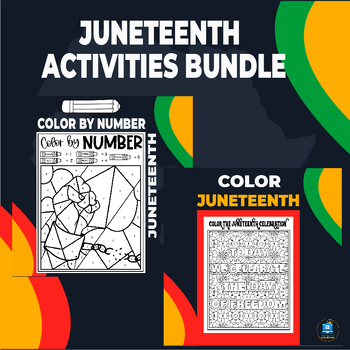 Preview of Juneteenth activities Bundle