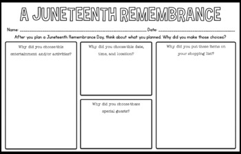 juneteenth ebook and activities by read like a rock star tpt