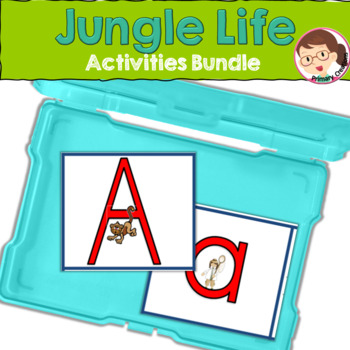 Jungle Activities for Preschool and PreK by Primary Creations by Mrs Garza